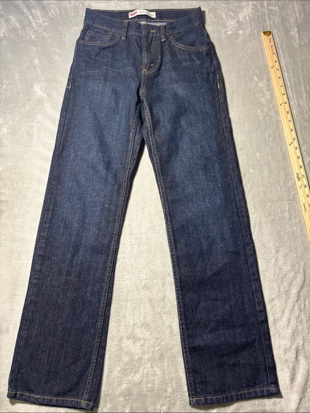 Levi's Men's Slim Straight Jeans in Deep Indigo